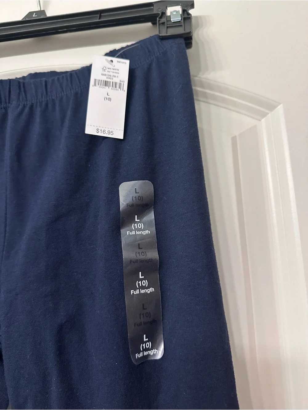 GAP Navy Full-Length Stretch Leggings